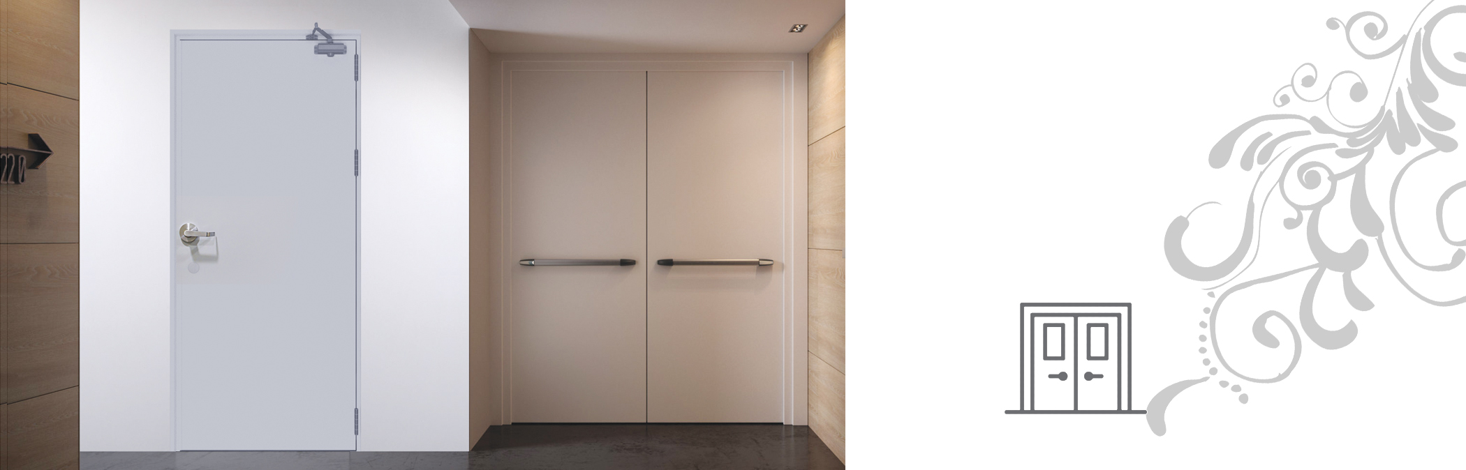 Leading manufacturer of Steel Doors, Fire Doors, Industrial Doors in Chennai